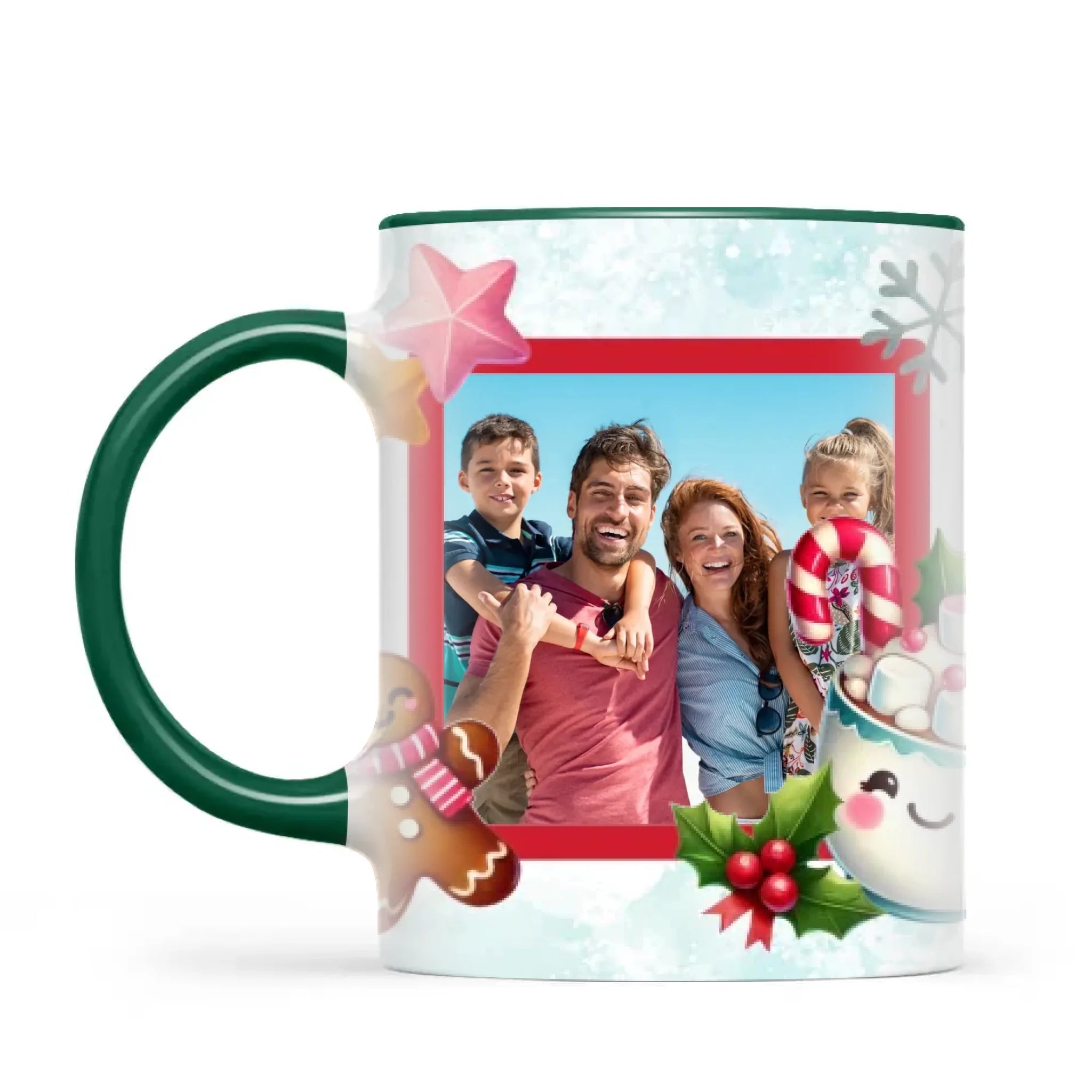 Personalised Christmas Hot Cocoa Photo Mug, view 19