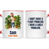 Personalised Plant Parent Cartoon Mug from Your Photo, view 6