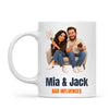 Personalised Best Friends Cartoon Mug from Your Photo