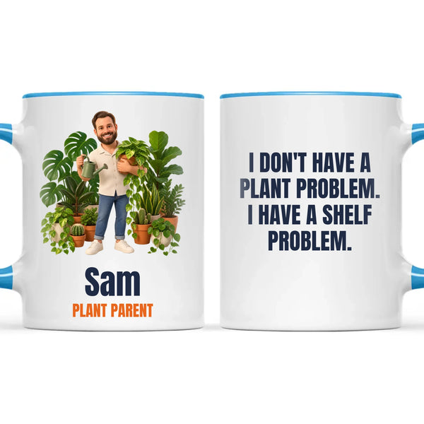 Personalised Plant Parent Cartoon Mug from Your Photo, view 9