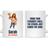 Personalised Favourite Child Cartoon Mug from Your Photo, view 3