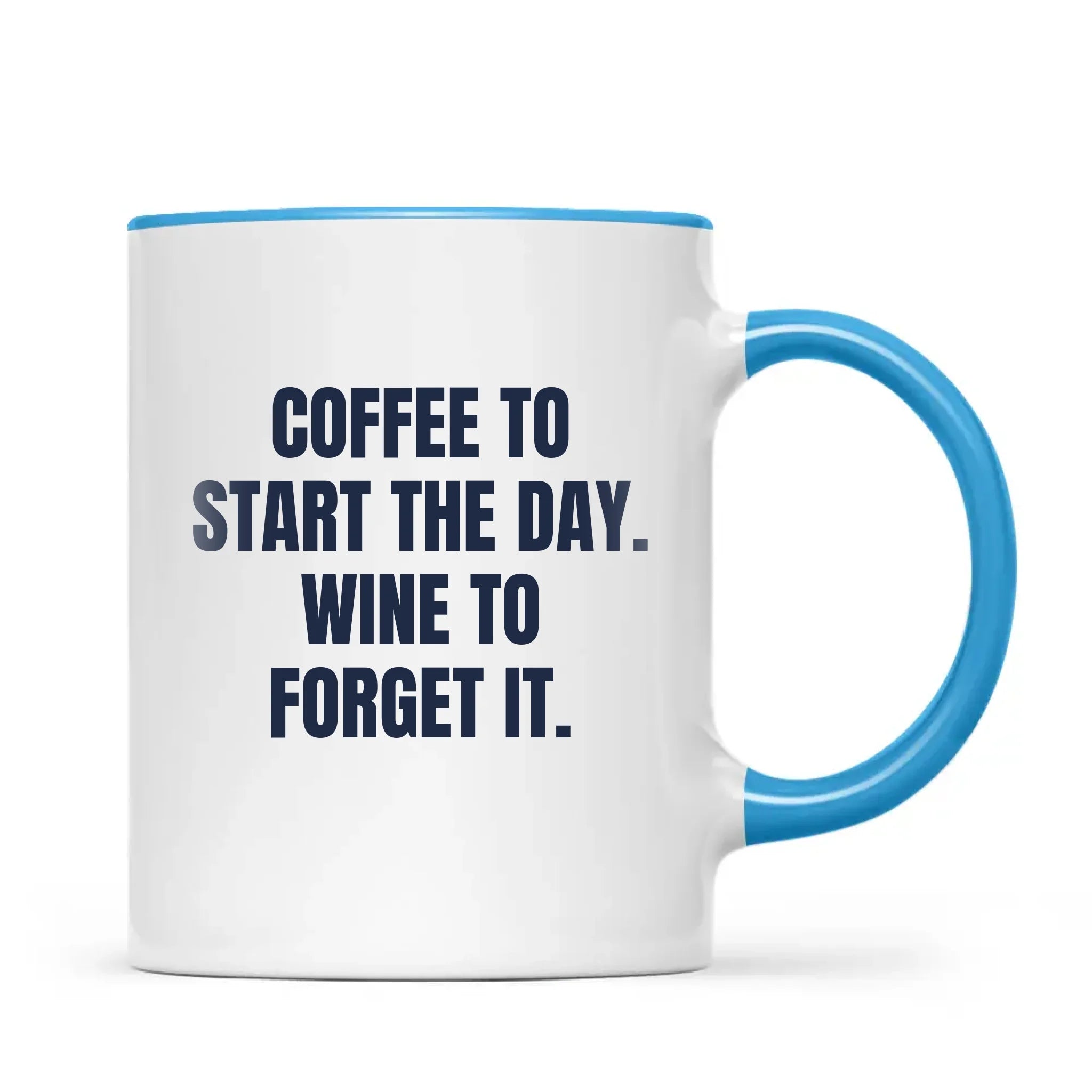 Personalised Coffee to Wine Cartoon Mug from Your Photo, view 8
