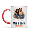 Personalised Best Friends Cartoon Mug from Your Photo, view 4