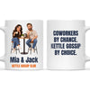 Personalised Work Friends Cartoon Mug from Your Photo, view 3