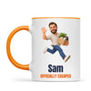 Personalised Office Leaving Cartoon Mug from Your Photo, view 10