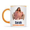 Personalised Professional Homebody Cartoon Mug from Your Photo, view 10