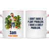 Personalised Plant Parent Cartoon Mug from Your Photo, view 15