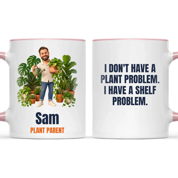 Personalised Plant Parent Cartoon Mug from Your Photo, view 15