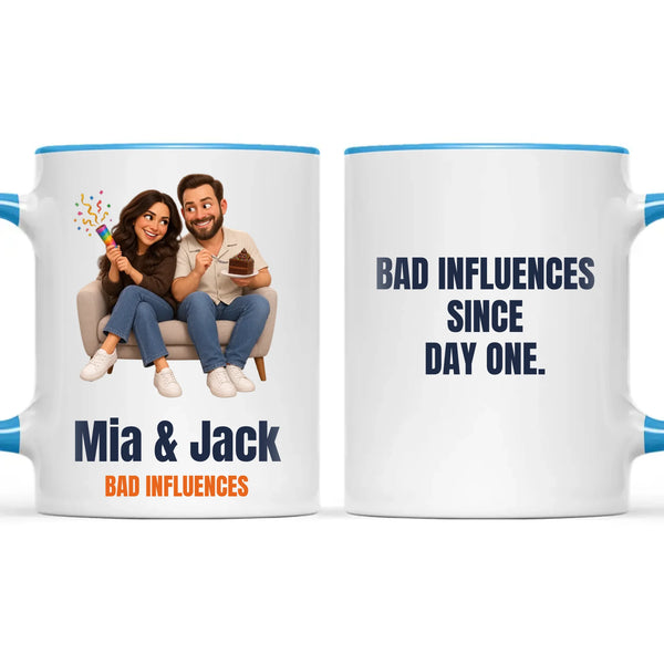 Personalised Best Friends Cartoon Mug from Your Photo, view 9