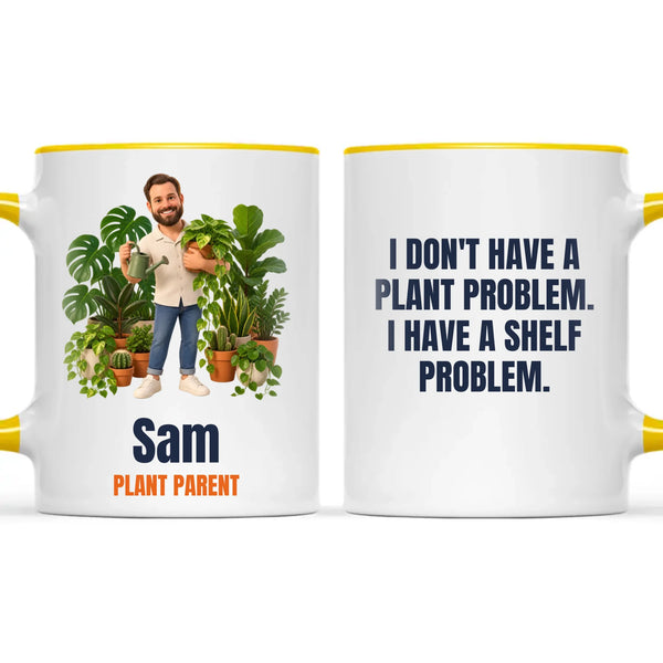 Personalised Plant Parent Cartoon Mug from Your Photo, view 18