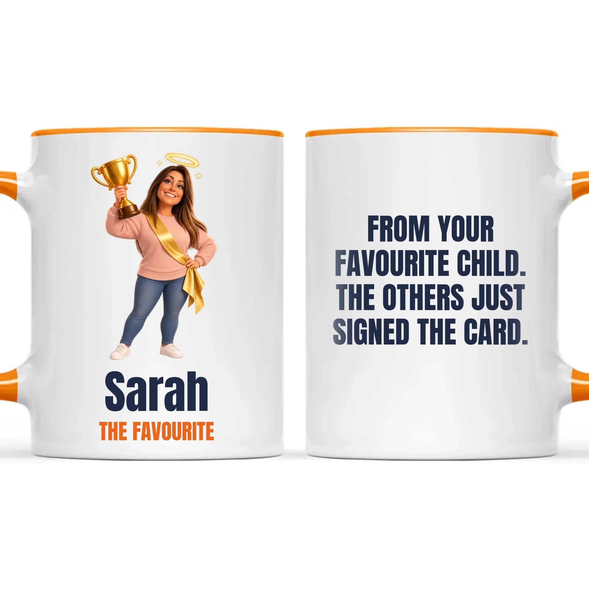 Personalised Favourite Child Cartoon Mug from Your Photo, view 12