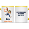 Personalised Office Leaving Cartoon Mug from Your Photo, view 18
