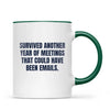 Personalised Office Survivor Cartoon Mug from Your Photo, view 20
