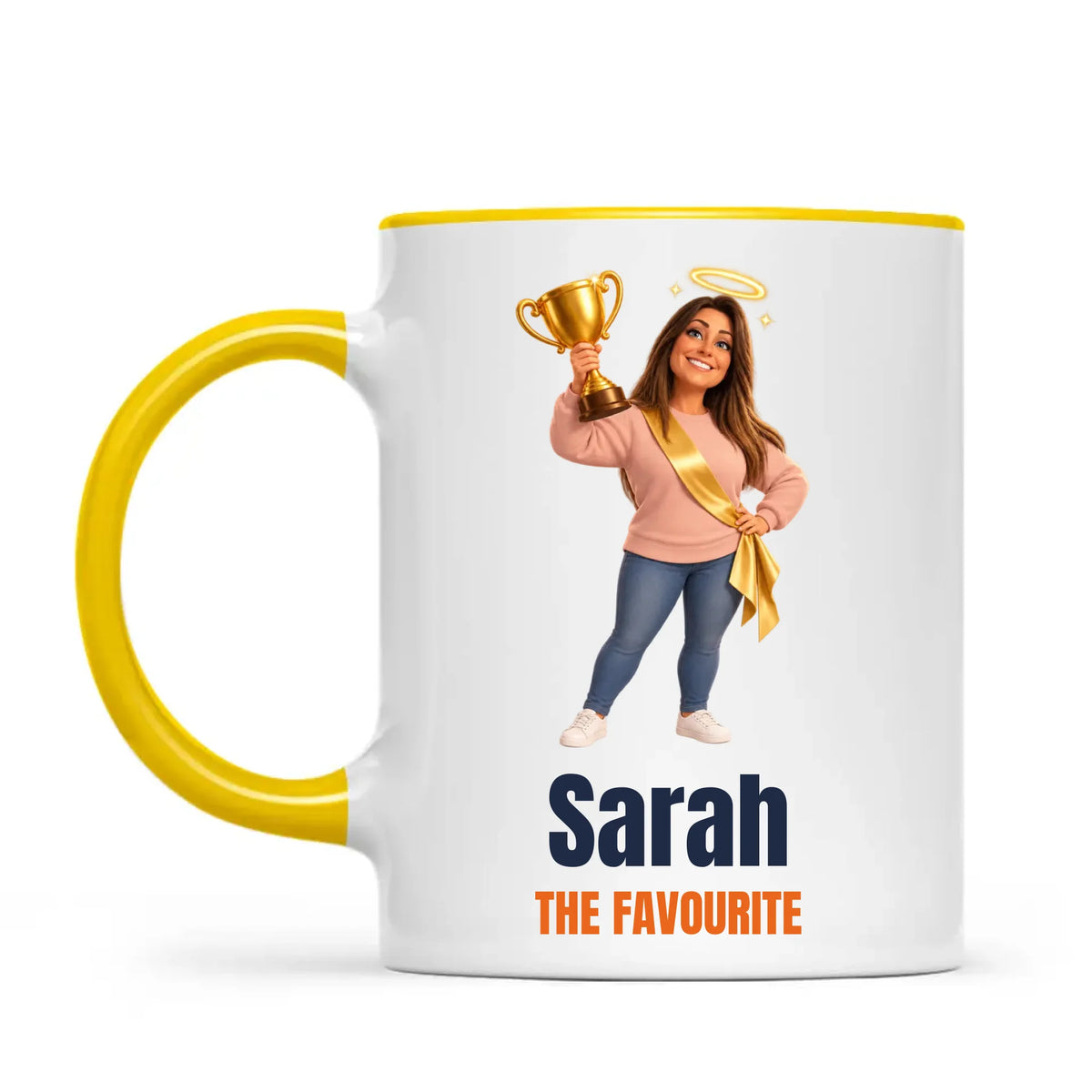 Personalised Favourite Child Cartoon Mug from Your Photo, view 16