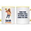 Personalised Favourite Child Cartoon Mug from Your Photo, view 18