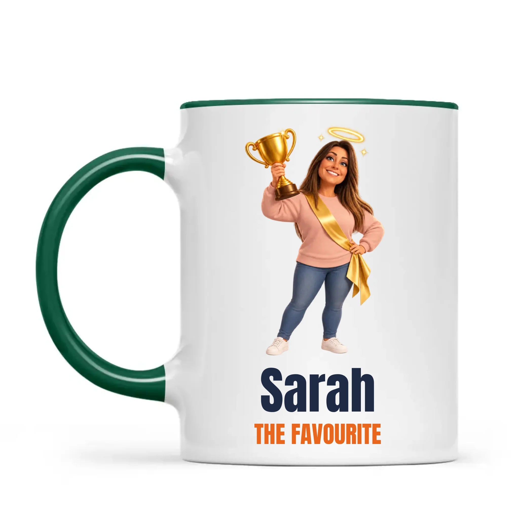 Personalised Favourite Child Cartoon Mug from Your Photo, view 19