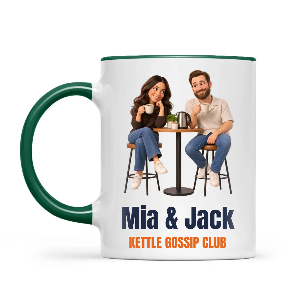 Personalised Work Friends Cartoon Mug from Your Photo, view 19