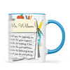 Personalised Teacher Thank You Note Mug, view 8
