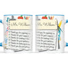 Personalised Teacher Thank You Note Mug, view 9