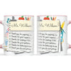 Personalised Teacher Thank You Note Mug, view 15