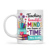Personalised Teaching Beautiful Minds Teacher Mug