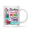 Personalised Teaching Beautiful Minds Teacher Mug, view 2