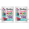 Personalised Teaching Beautiful Minds Teacher Mug, view 3
