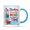 Personalised Teaching Beautiful Minds Teacher Mug, view 8