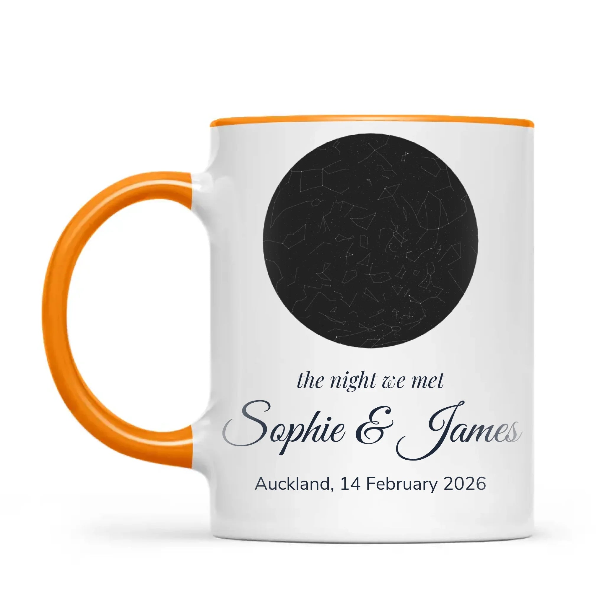 Personalised Star Map Mug, view 10