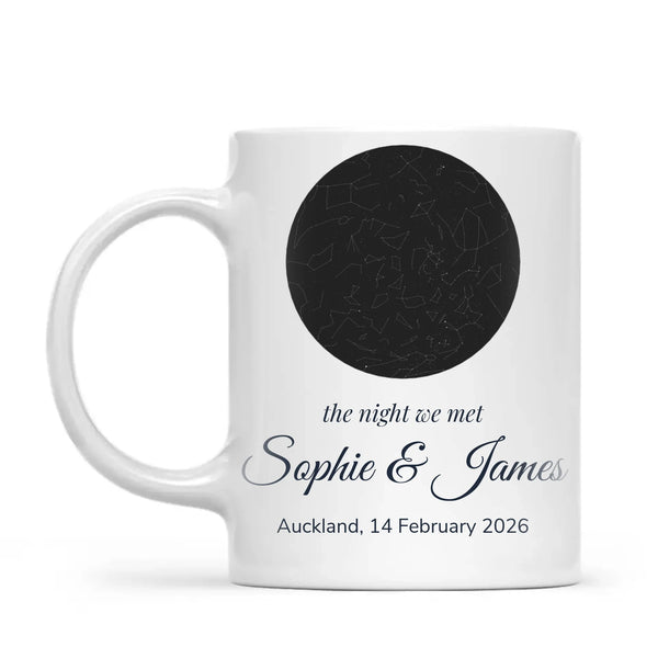 Personalised Star Map Mug