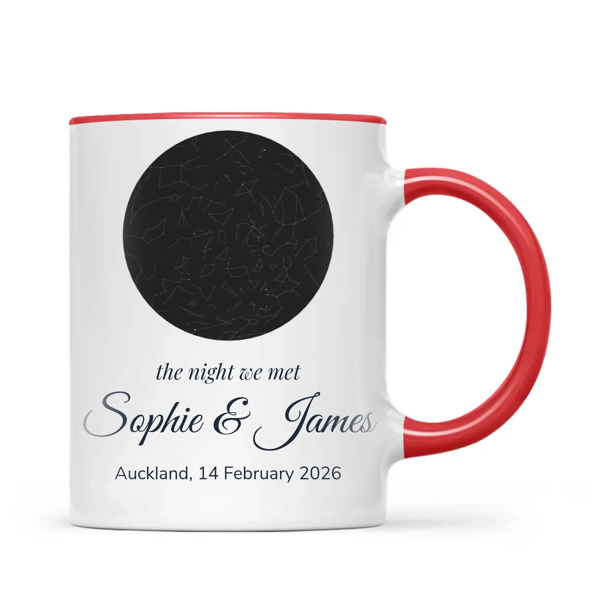 Personalised Star Map Mug, view 5