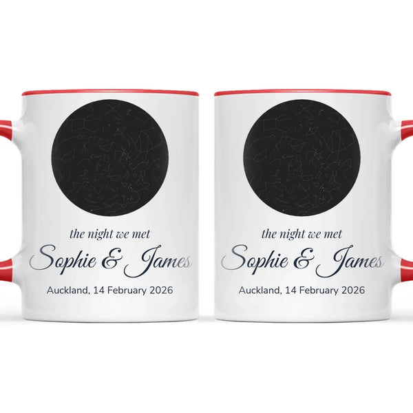Personalised Star Map Mug, view 6