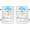 Personalised Street Map Our Home Mug, view 9