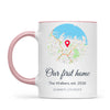 Personalised Street Map Our Home Mug, view 13