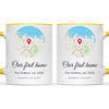 Personalised Street Map Our Home Mug, view 18