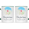 Personalised Street Map Our Home Mug, view 21