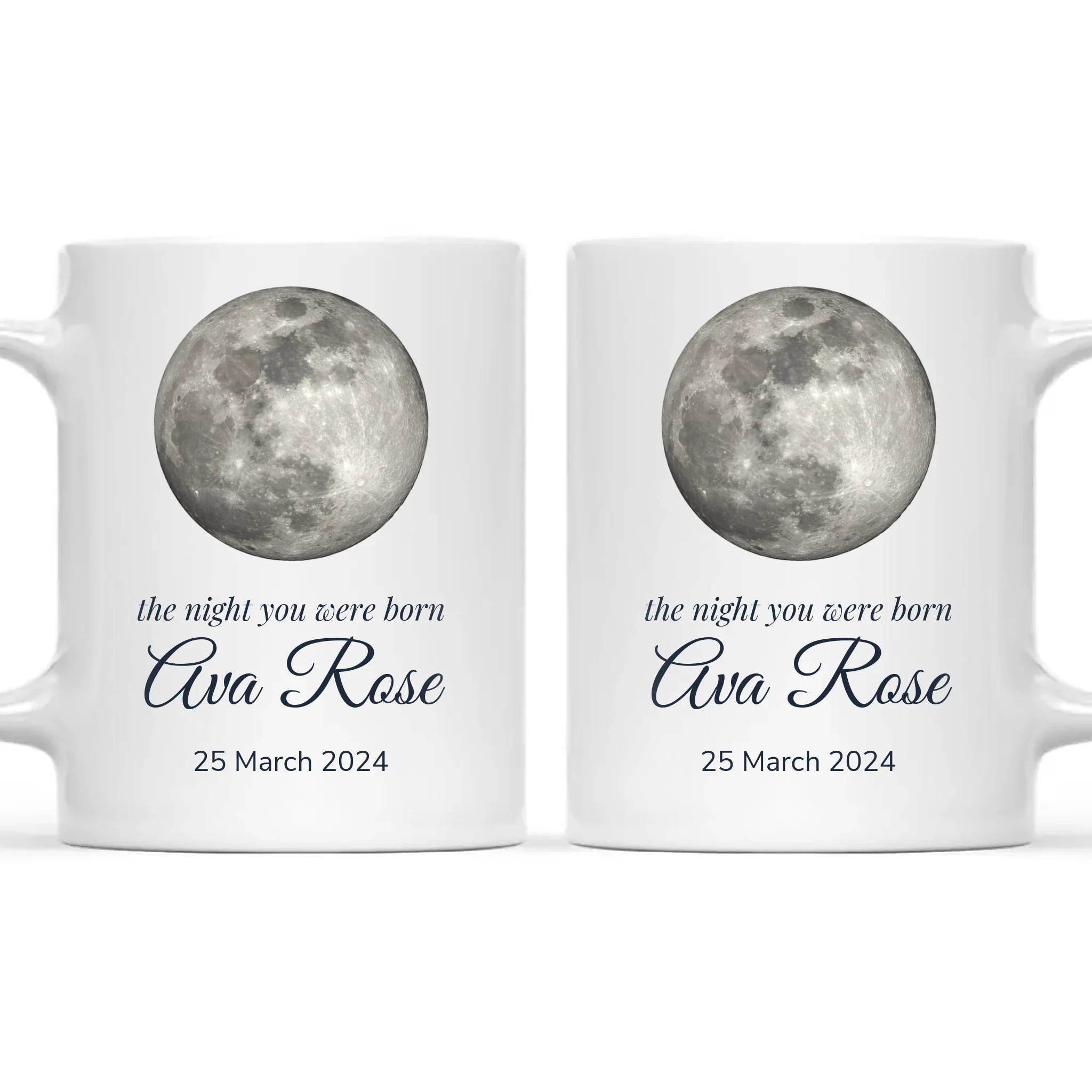 Personalised Moon Phase Mug, view 3