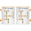 Personalised Family Names Crossword Mug, view 12