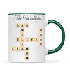 Personalised Family Names Crossword Mug, view 20
