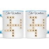Personalised Family Names Crossword Mug, view 9