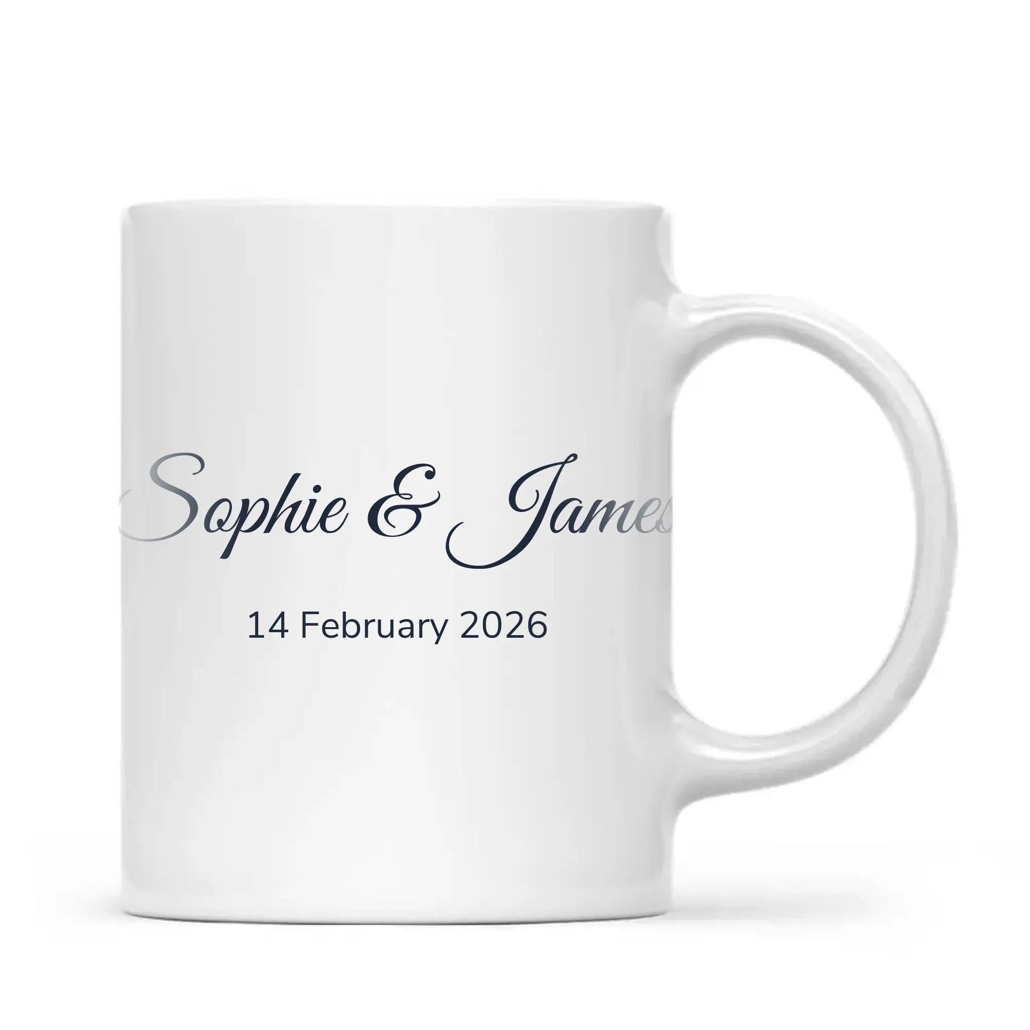 Personalised Spiral Words Mug, view 2