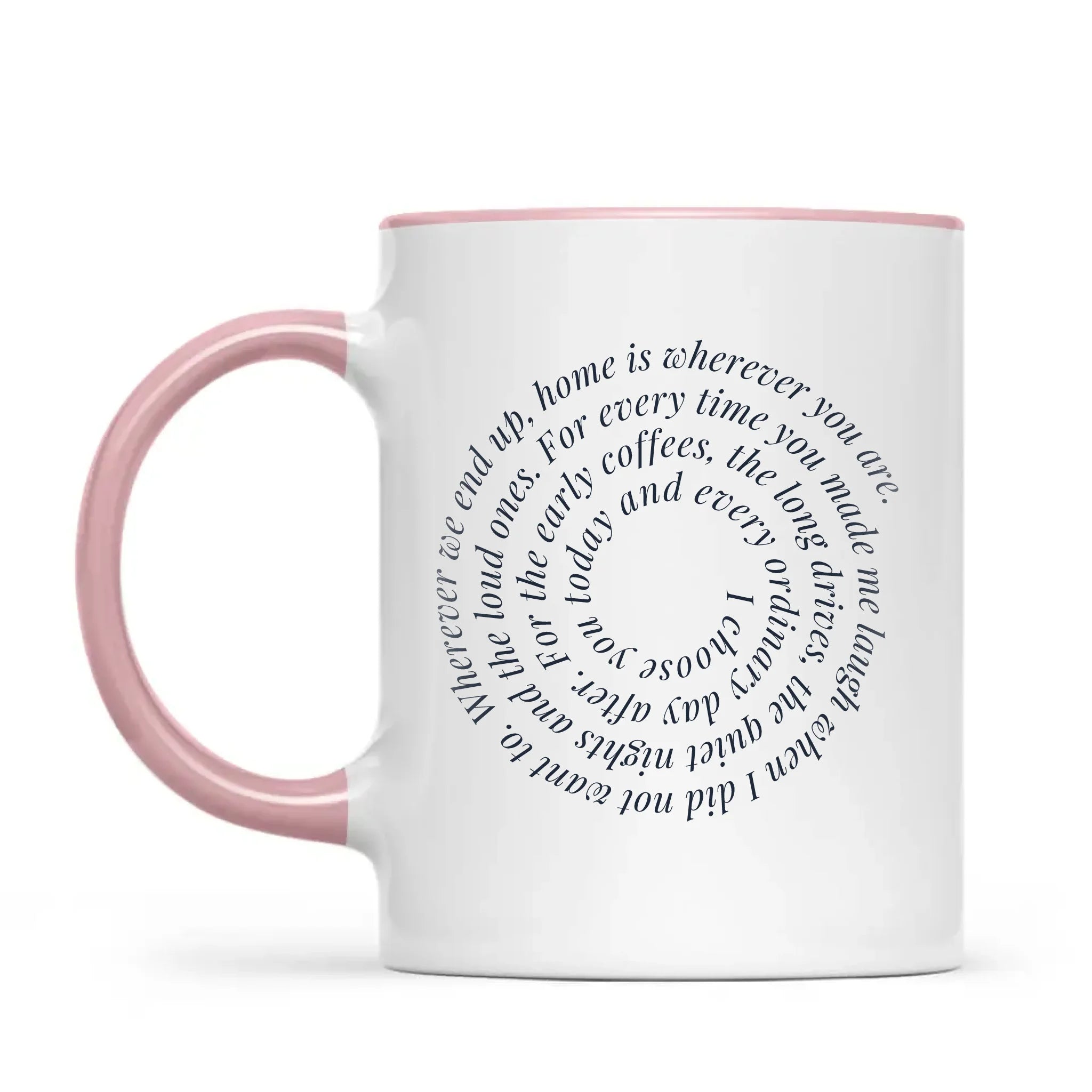 Personalised Spiral Words Mug, view 13