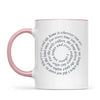 Personalised Spiral Words Mug, view 13