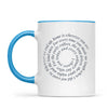 Personalised Spiral Words Mug, view 7