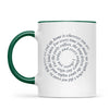 Personalised Spiral Words Mug, view 19