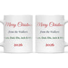 Personalised Christmas Family Names Mug, view 3