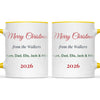 Personalised Christmas Family Names Mug, view 18