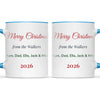 Personalised Christmas Family Names Mug, view 9