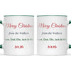 Personalised Christmas Family Names Mug, view 21