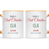 Personalised Baby's First Christmas Mug, view 12